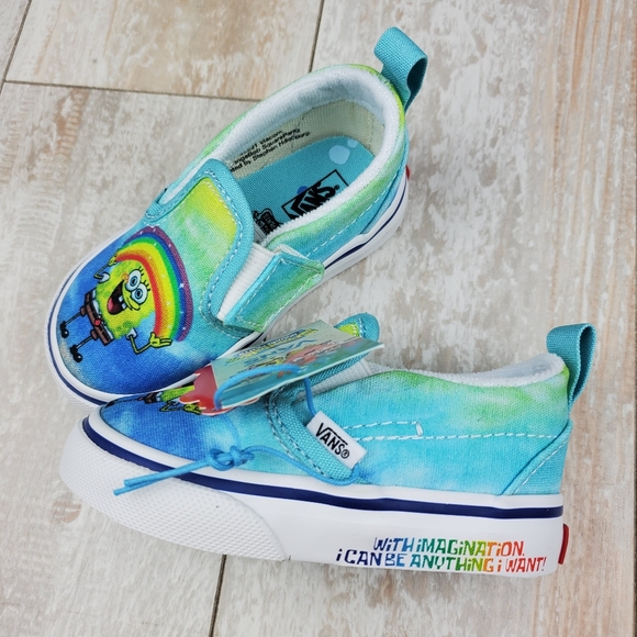 Vans X SpongeBob Slip On Velcro Imaginaaat… - Picture 5 of 13